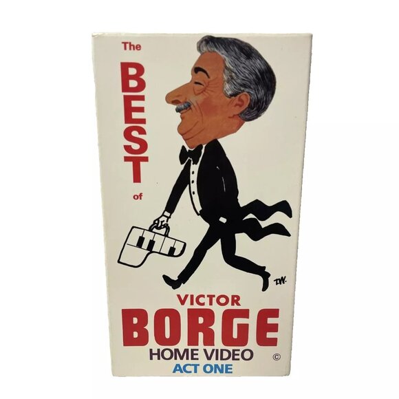 The Best of Victor Borge Home Video Act One (1990, VHS) Live Performance 45 min. - Picture 1 of 7